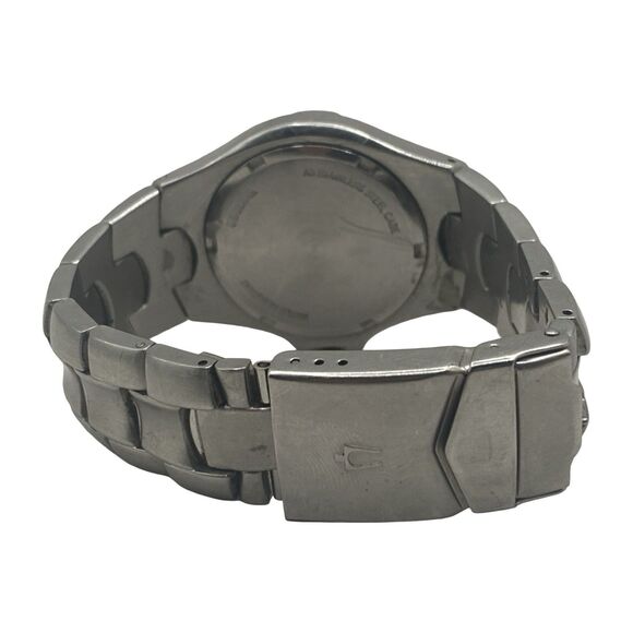 Bulova Marine Star 96B49 Wristwatch Men Stainless Steel Blue Dial Needs Battery main image 6